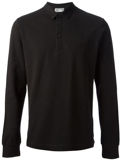 men's dior long sleeve|christian Dior polo shirt price.